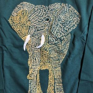 Ivory Ella long sleeve Emerald Protect tee.